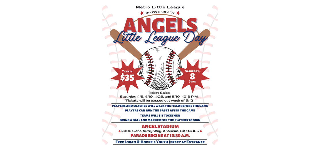 LITTLE LEAGUE DAY AT ANGEL STADIUM