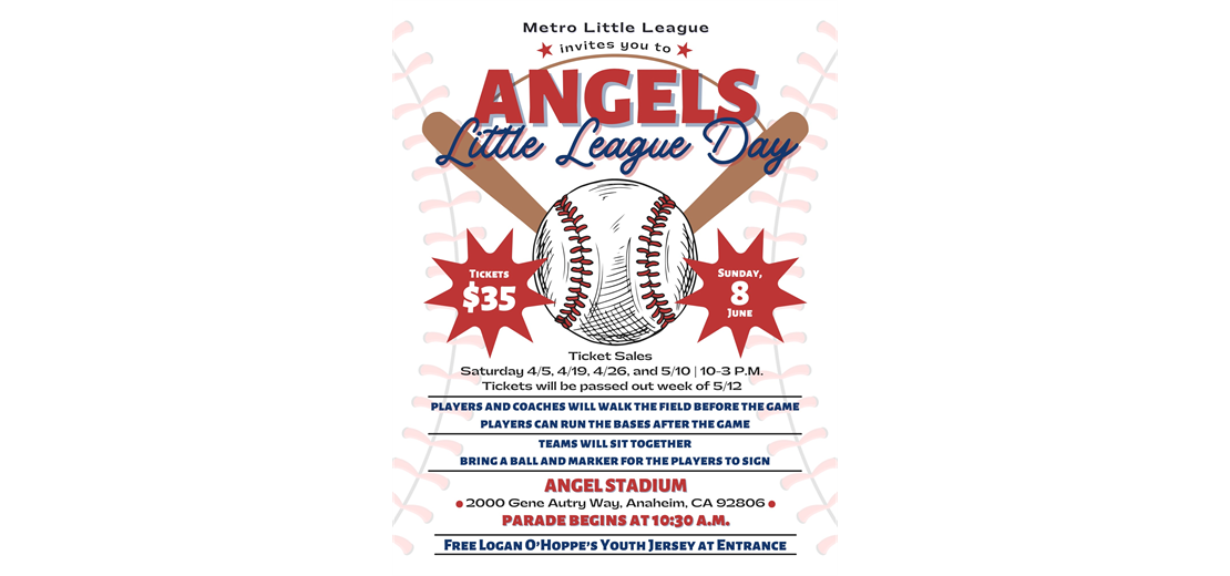 LITTLE LEAGUE DAY AT ANGEL STADIUM