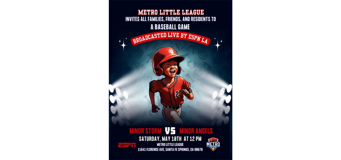 ESPN LA will be here Saturday May 10th