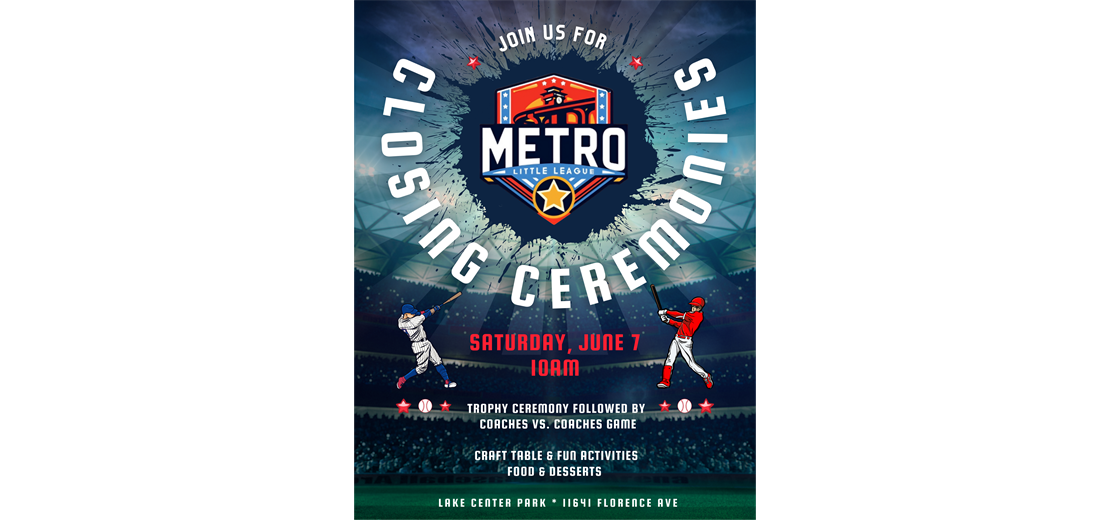 Closing Day Saturday June 7th 